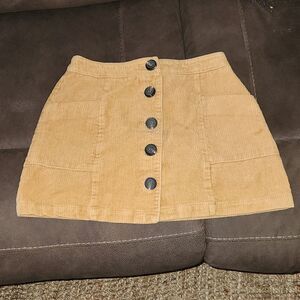 Chloe & Katie Corduroy Miniskirt Skirt S